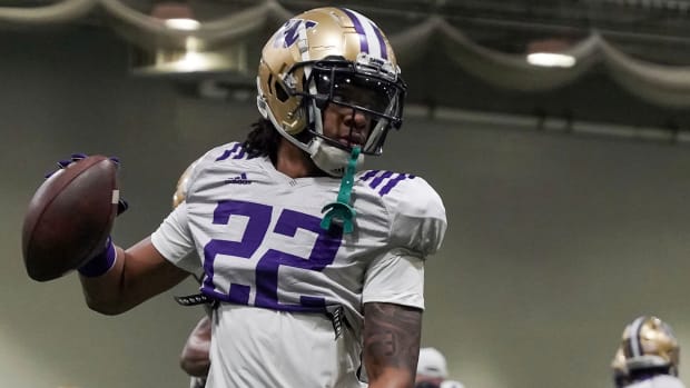 Jaivion Green is bidding for a cornerback starting job this spring.